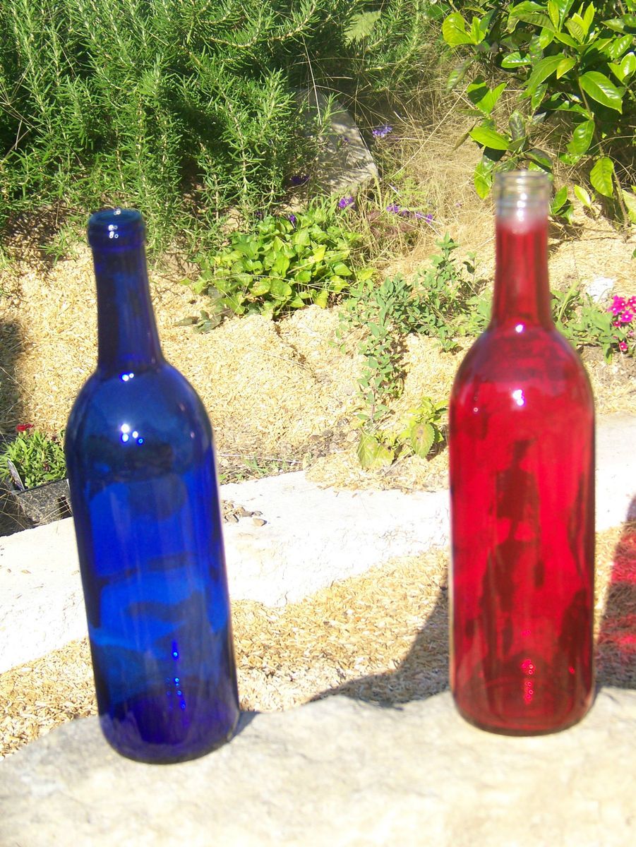 RED BOTTLES 2 BLUE BOTTLES 4 BOTTLES 2 DECORATE BOTTLE TREE OR USE 