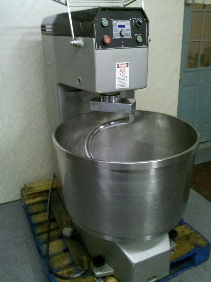 Hobart Spiral Mixer Bakery Bread Dough Grocery Deli