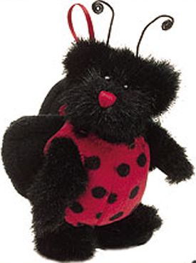 Boyd Iddy Biddy Ladybug Plush Ornament TEDDY BEAR IN DISGUISE SO 