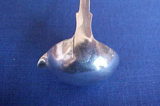 RARE Irish Silver Side Spout Ladle J Brady Dublin 1796