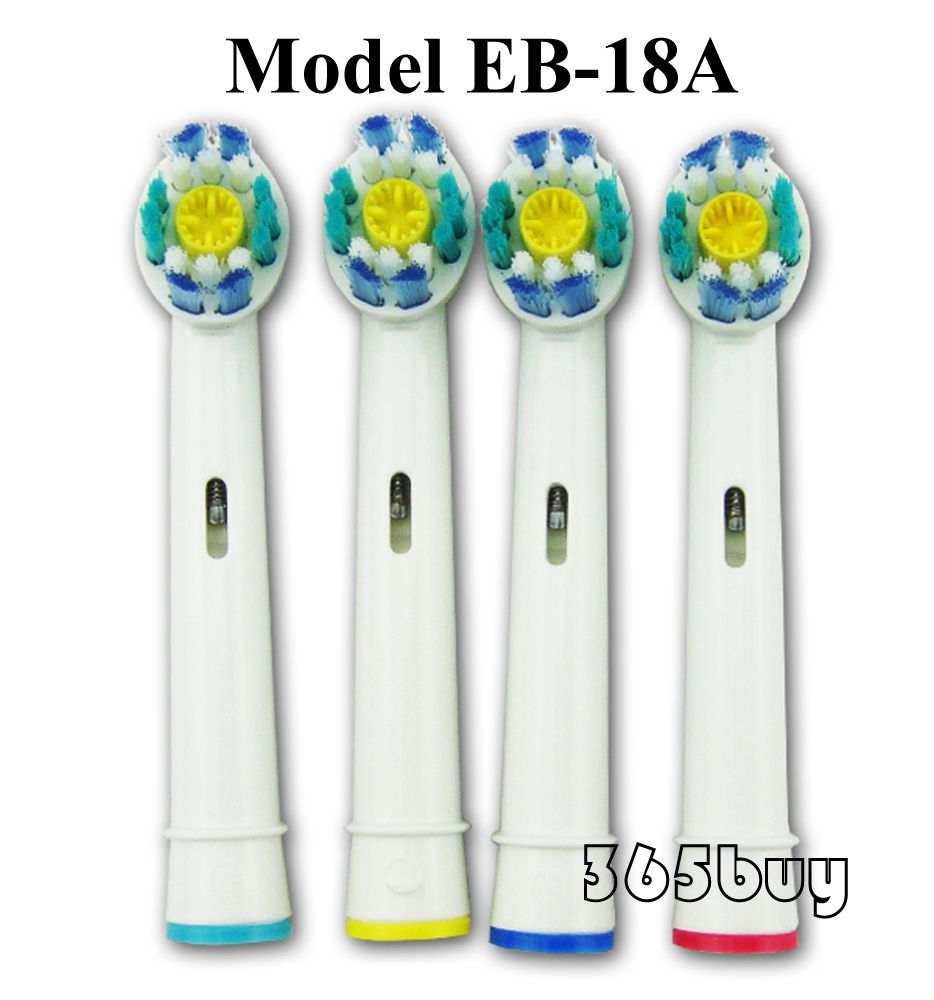 4pcs Replacement Electric Toothbrush Brush Heads for Braun Oral B Dual 