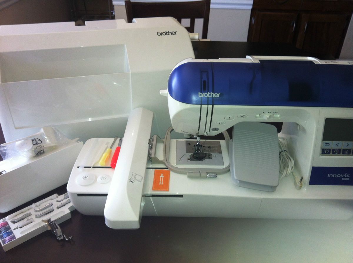 Brother NV1000 Sewing And Embroidery Machine