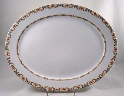   Haviland Limoges Charles CH Field GDA France Head 123a Oval China