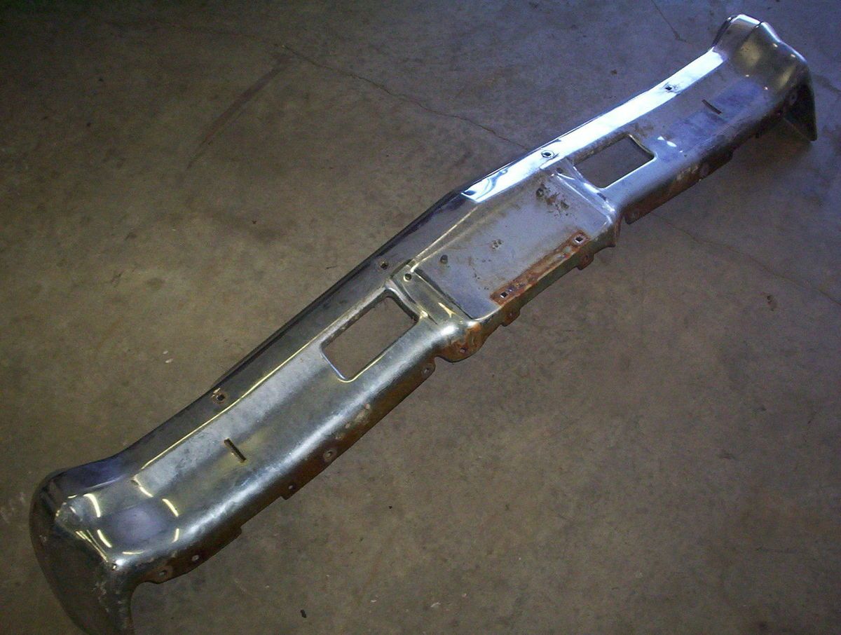 1973 1974 Chevrolet Nova original front bumper chrome core parts