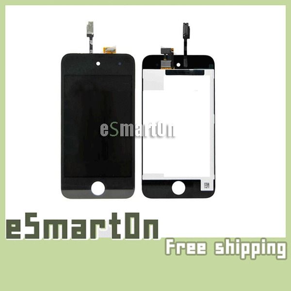 Black iPod Touch 4th Generation Touch Screen & LCD Assembly 