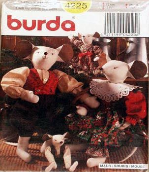 description burda 4225 pattern is for making 2 sizes of