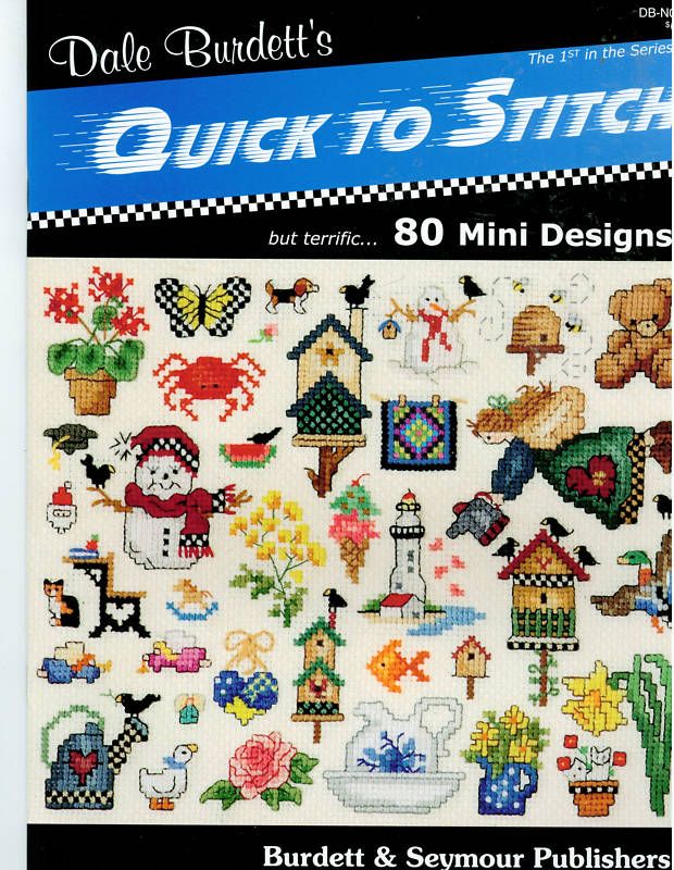 Cross Stitch 80 Mini Designs Dale Burdett