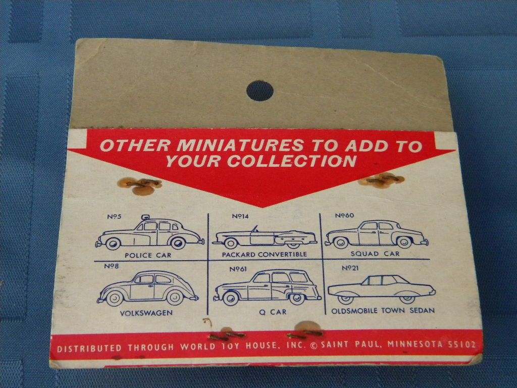 1960s BUDGIE MINIATURES #57 REA EXPRESS DELIVERY VAN MBP lMOC lesney 