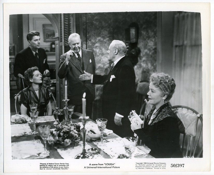 Movie Still Ronald Reagan Louisa 1950 Coburn Byington