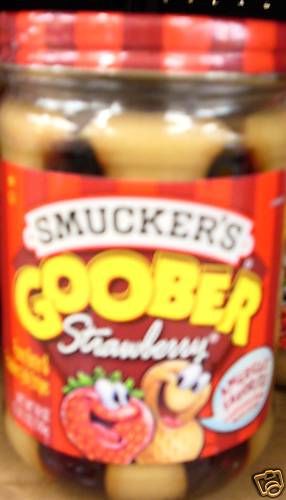 Smuckers Goober Jelly and Peanut Butter Strawberry