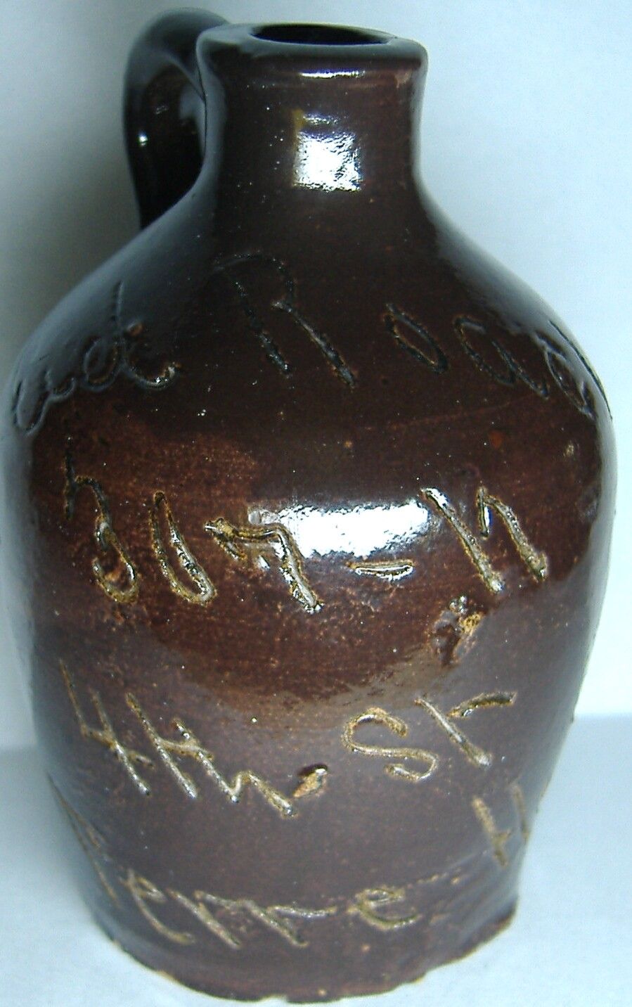 RARE Green Irish Blend Miniature Whiskey Whisky Jug