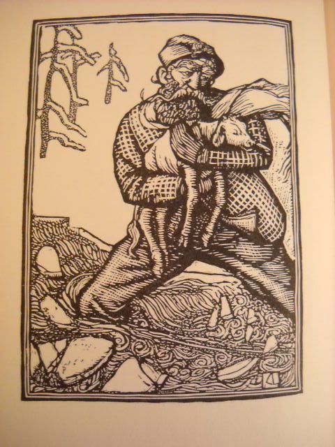 1925 James Stevens Paul Bunyan Allen Lewis Woodcuts