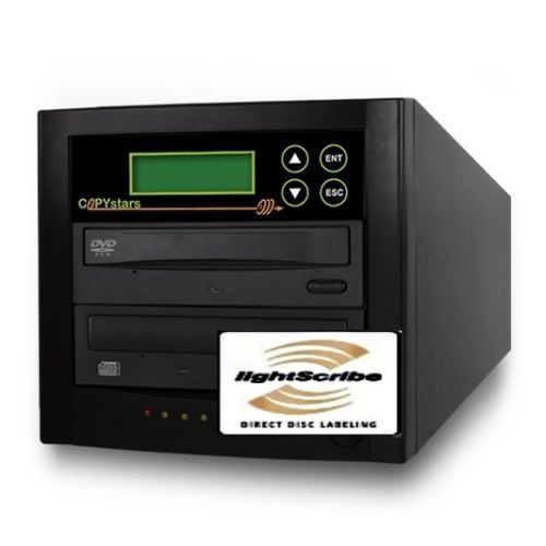 Copystars Lightscribe Sony 24x CD DVD Burner Duplicator