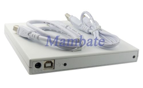 USB 2 0 Slim SATA CD ROM DVD RW Optical Drive Enclosure