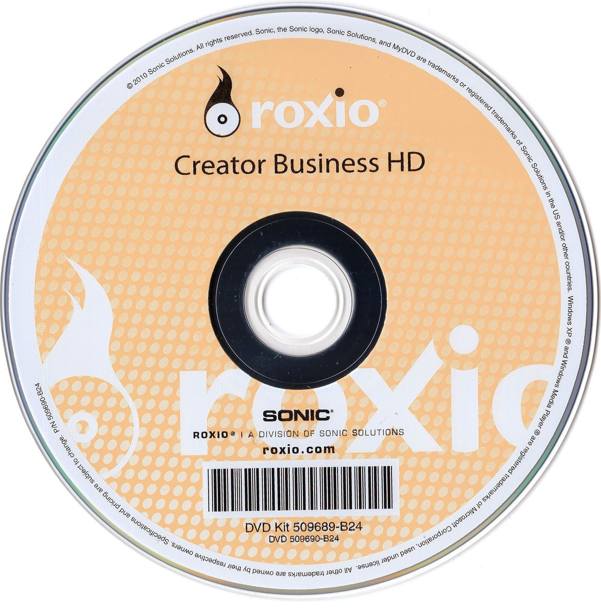 Roxio Creator Business HD CD DVD Burning Software