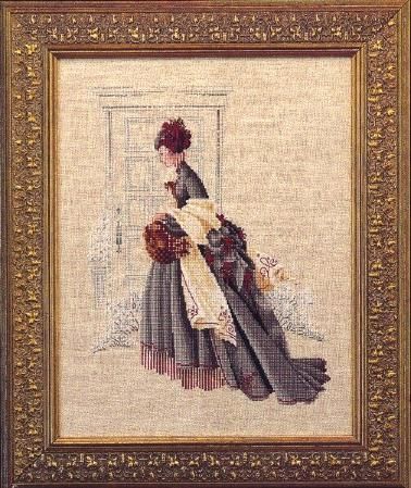 Butternut Road Christmas Visit Cross Stitch Pattern