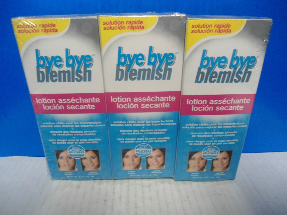 Bye Bye Blemish Drying Lotion 1 FL oz One Single Bottle