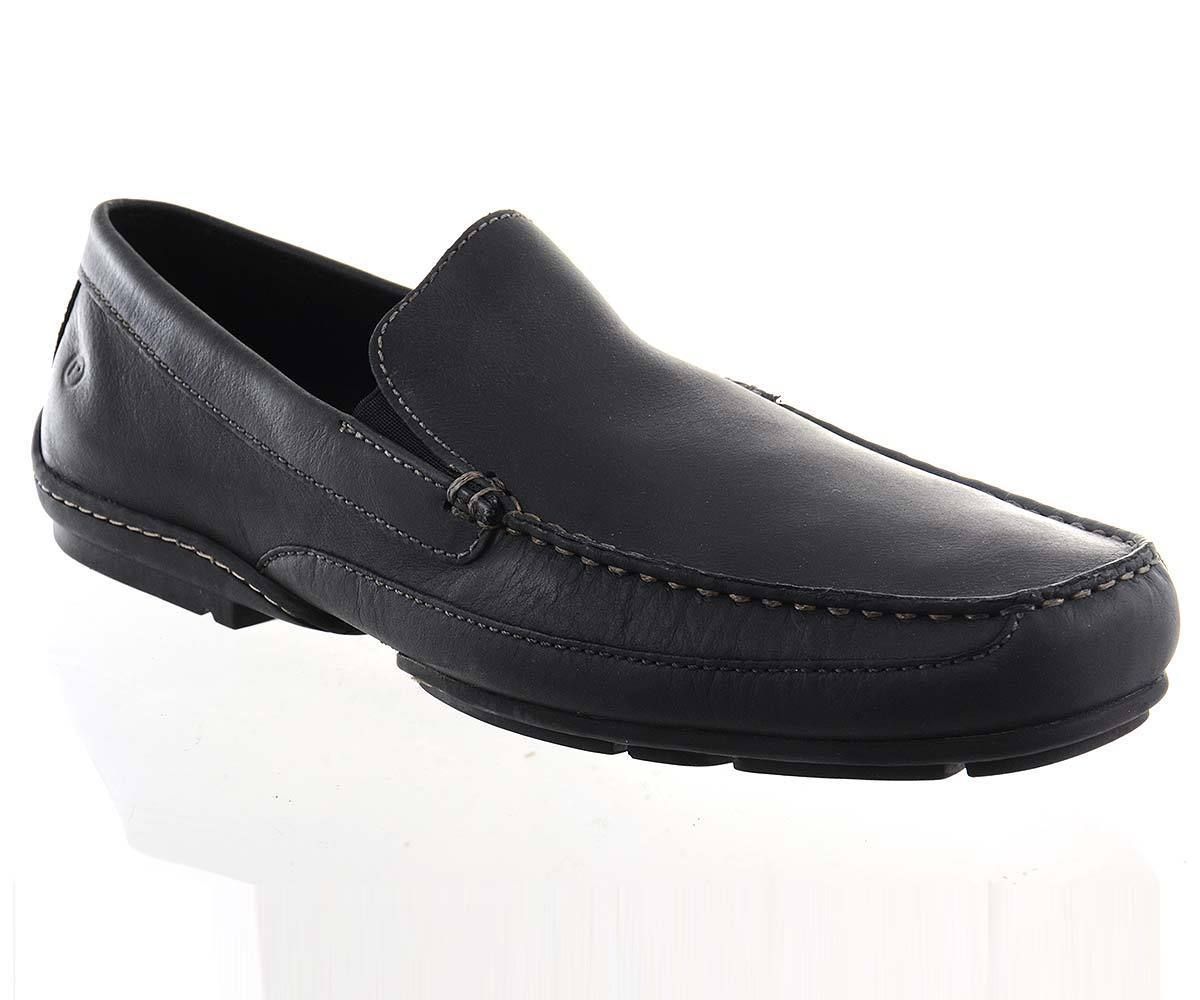 Rockport Mens Loafers K54721 Callahan II Black Leather