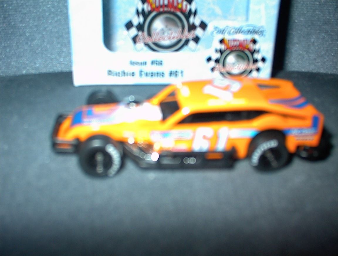 RARE Hall of Fame Richie Evans Modified 61 Cavalier 1 64 Ertl Nutmeg 