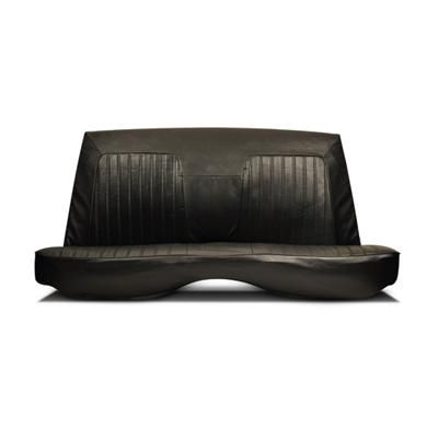Scat Procar Seat Cover Rear Rally Style Chevy Camaro 1967 69 Black 
