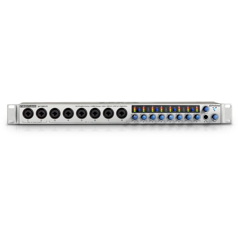 PreSonus FireStudio Project 10 x 10 Firewire Interface 889406094550 