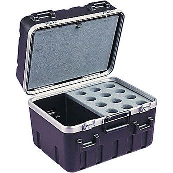 SKB 1SKB 1200 12 Hole ATA Microphone Case NEW WIRELESSSOUNDS