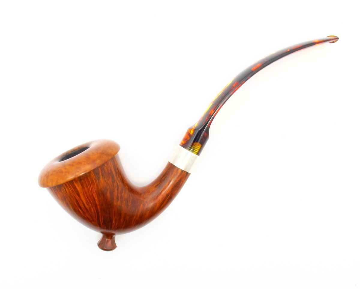   Nielsen Danish Handcrafted Viking Star Grade Pipe Calabash