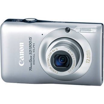 Canon PowerShot Digital ELPH SD1300 IS 12 1 MP Digital Camera 