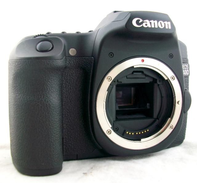 Canon EOS 40D 10 1 MP Digital SLR Camera Black Body Only