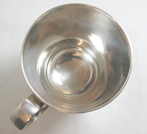 Very Heavy Vintage Solid Silver Tankard Fully Hallmarked