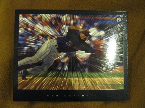 1997 PINNACLE ZENITH KEN CAMINITI DUFEX 8X10 CARD