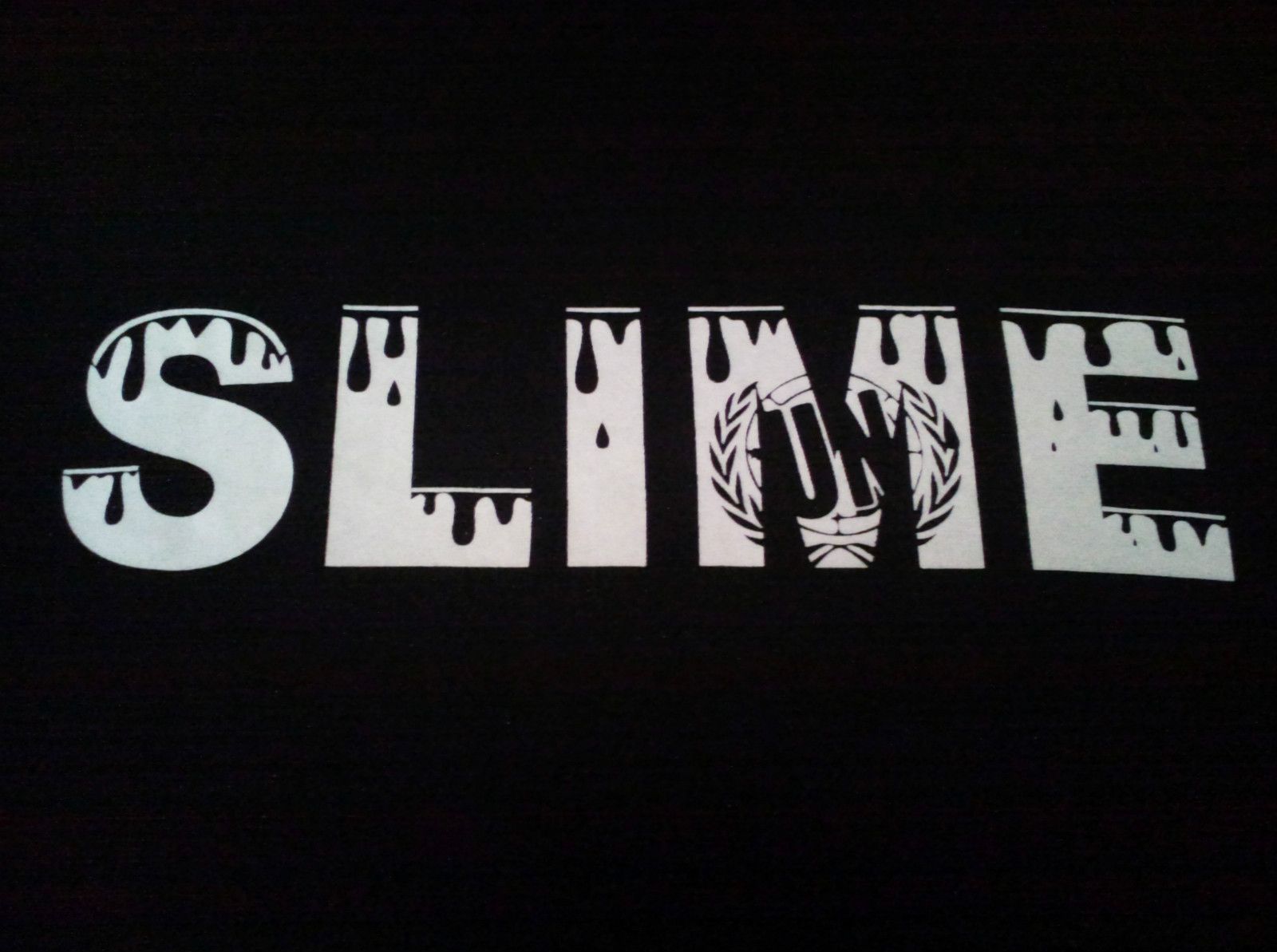 slime T Shirt☆glow in The Dark☆camRon☆vado☆dipset 