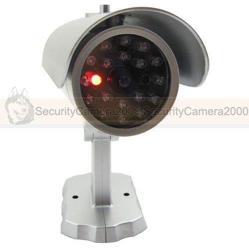 outdoor waterproof fake camera with flashing light