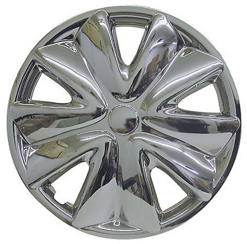 Piece Set Chrome 14 inch Hub Caps Rim Wheel Covers