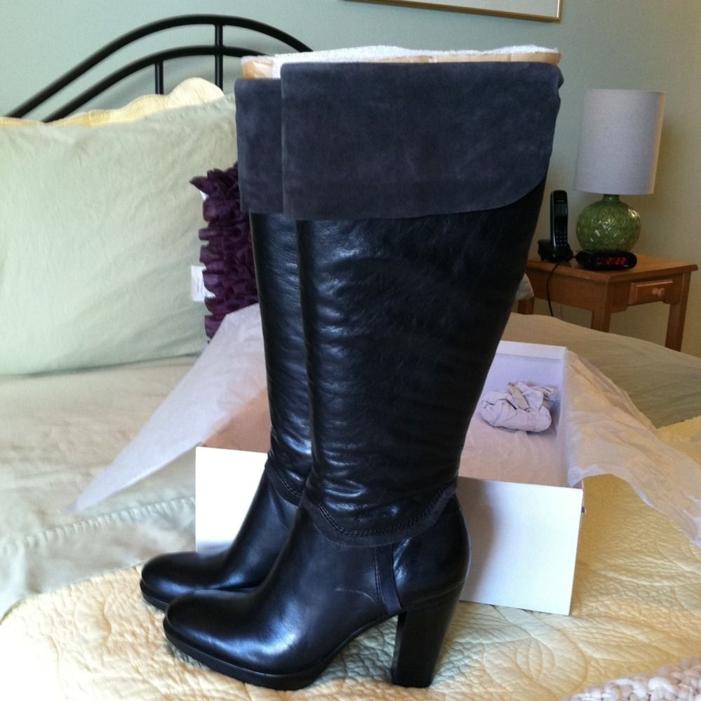  Nine West Nwcalimesa Leather Tall Boots