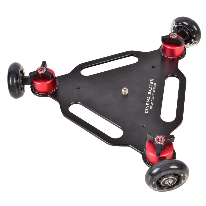 Capa Cinema Skater Tiangle Dolly with Adjustable Wheels for 