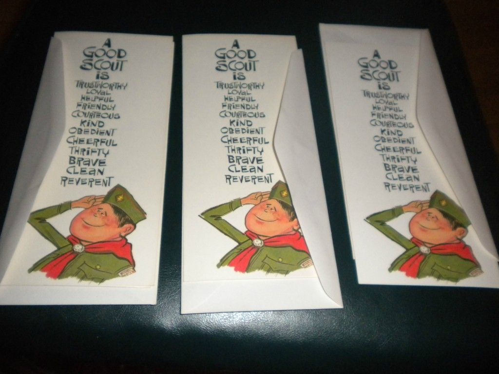 Vtg Boy Scouts of America Greeting All Purpose Cards