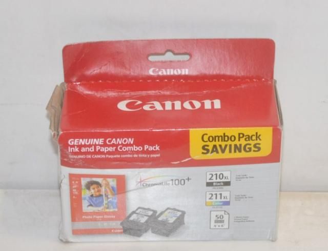 Canon Chromalife 100 Ink and Paper Combo Pack 210XL 211XL