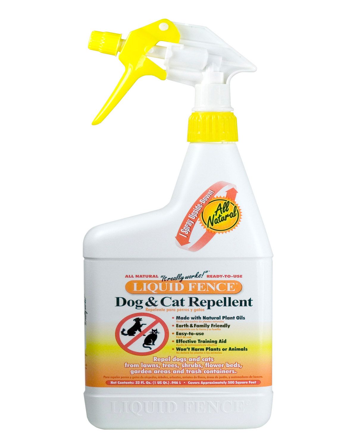 liquid fence 1 quart dog and cat repellent