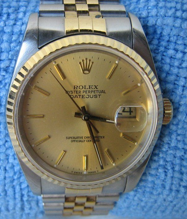 Rolex Datejust Oyster Perpetual Date Just Superlative Chronometer Mens 