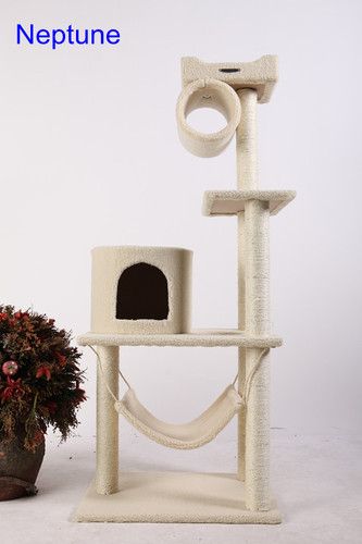 57 Cat Tree Condo House Scratcher Pet Furniture Bed 04