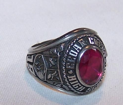 Cedar Crest High School Class Ring 1982 Jostens LTM Ladies