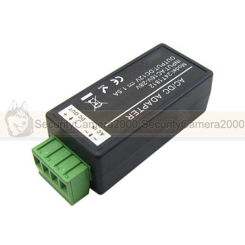 AC24V to DC12V, Power Adapter, Converter, for Security Camera