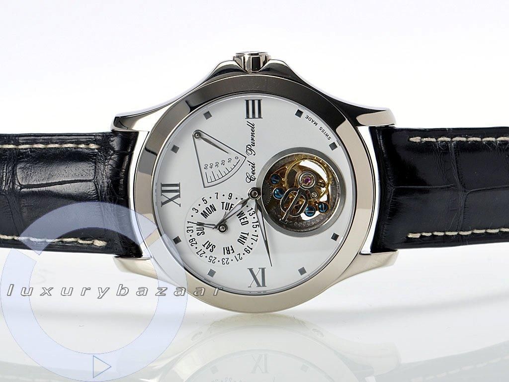 Cecil Purnell Rubrique White Gold Tourbillon