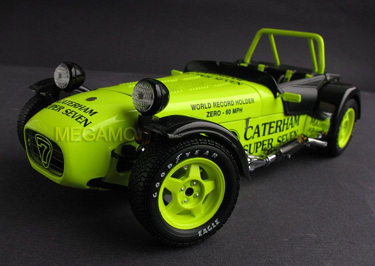 18 Kyosho Caterham Super Seven JPE Yellow