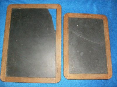 Primitive Antique Childs Slate Chalkboards   School Chalkboards