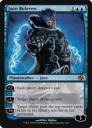 Magic MTG Jace Vs. Chandra Dual Deck JACE BELEREN x1 Played FOIL