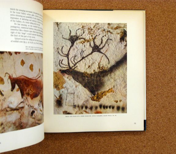 Book on Prehistoric Wall Paintings at The Lascaux Cave