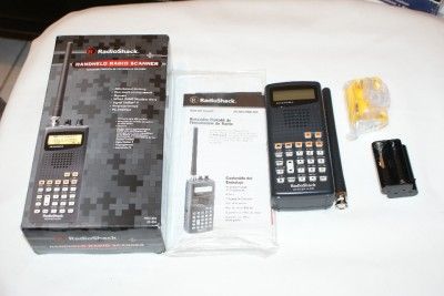 Radio Shack Pro 404 Scanner 200 Channel Police Weather