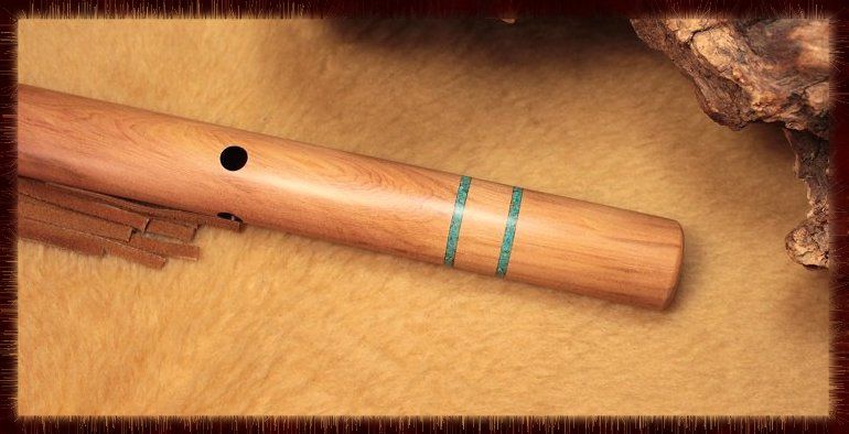   Native American Flutes   WARM SPRINGS CEDAR Native American Flute Gm